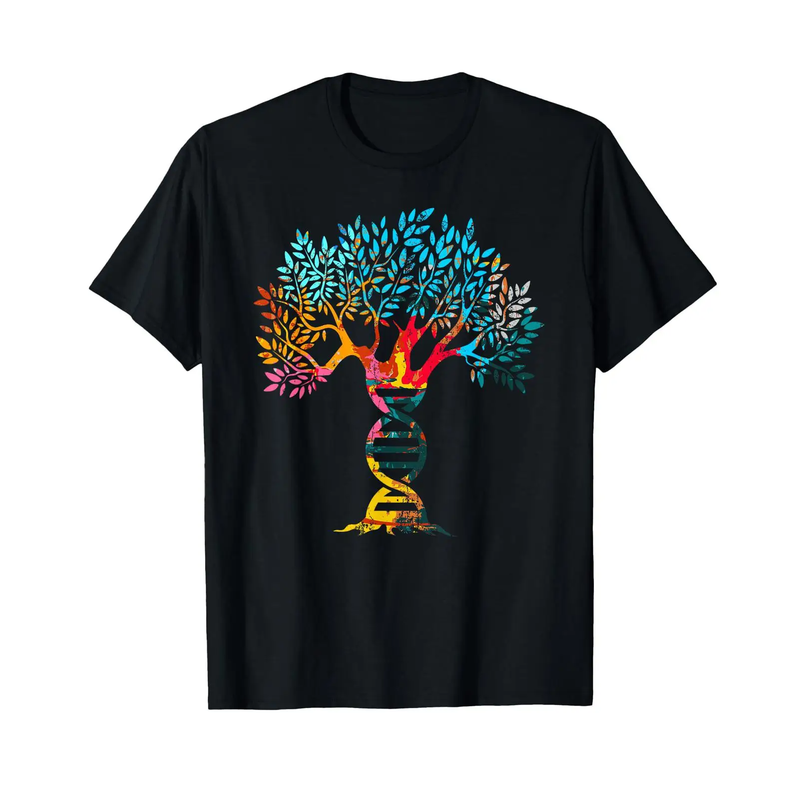 Vintage Fashion Research - T-shirt de petite taille, motif arbre