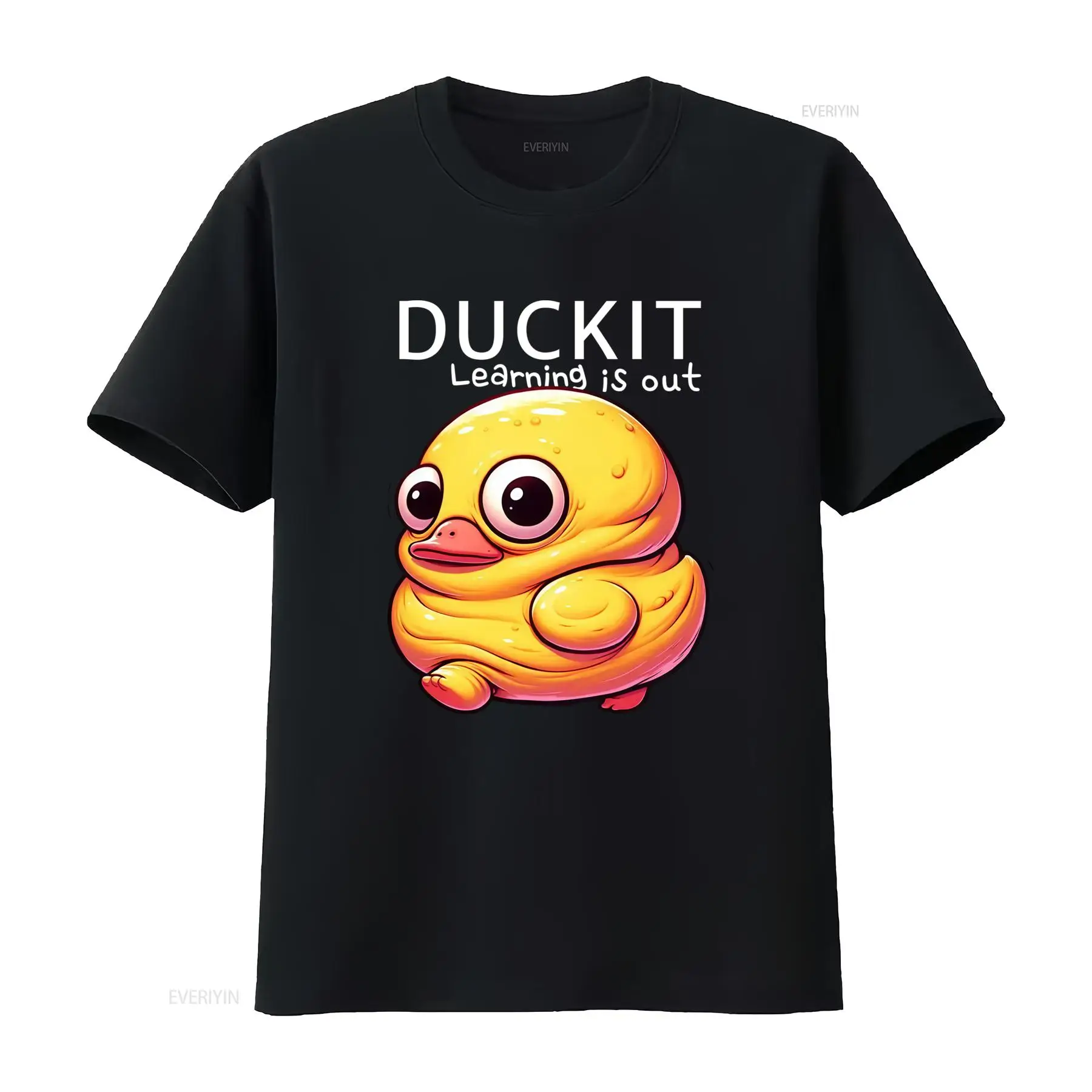 Vintage Fashion Quotes - T-shirt Duck It avec citation humoristique