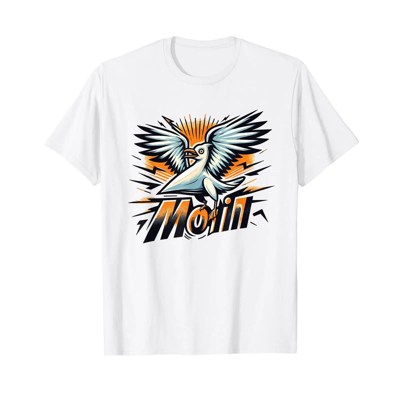 T-shirt Moin Seagull Sayings N - Vintage Fashion Hamburg avis et prix